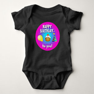 Body Joyeux Anniversaire Pour Vous - Typographie