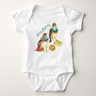 Body Joyeux Chant Oiseaux Bébé Bodysuit