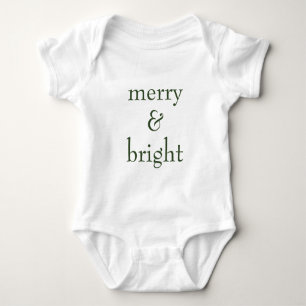 Body Joyeux et vert brillant Noël