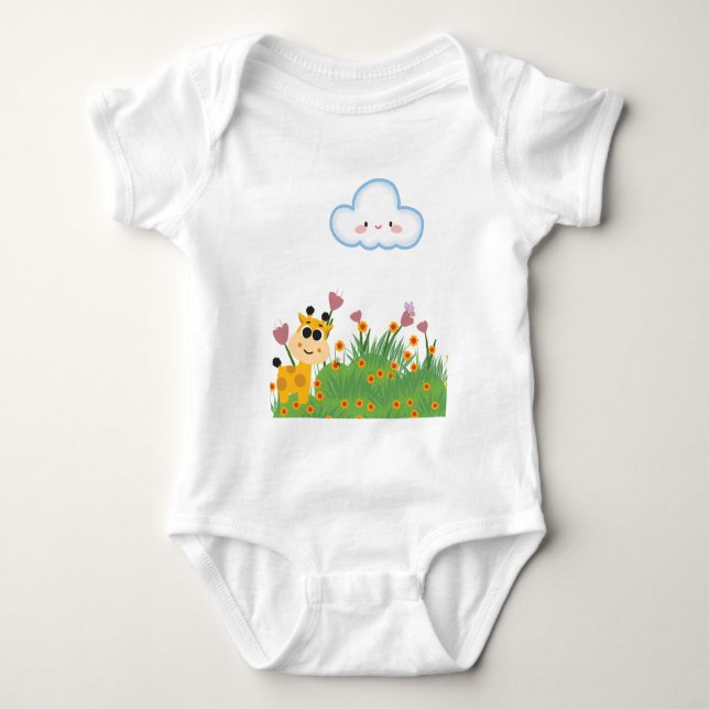 Body Joyeux maillot de bébé de jour (Devant)