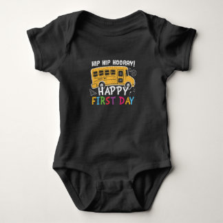 Body Joyeux Premier Jour de Rentrée Scolaire Cadeau pou