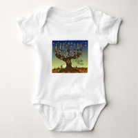 Judaica L'shanah Tovah Arbre de vie Dons Vêtements