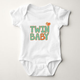 Body Jumeau bébé "B" Bodysuit bébé