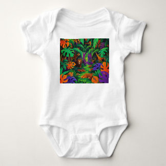 Body Jungle Animaux exotiques Baby Jersey Bodysuit