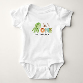 Body Jurassic Wild One 1er Anniversaire Baby Bodysuit