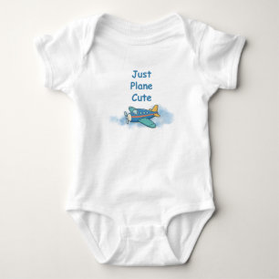 Body Just Plane Cute Airplane Baby Bodysuit
