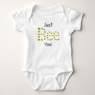 Body Juste Abeille Tu Mignonne Chemise Bumble Jaune