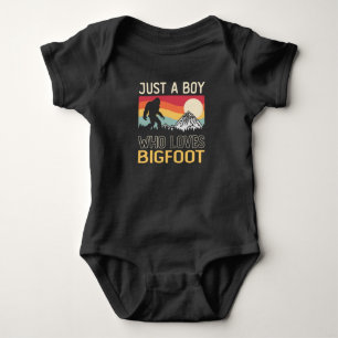 Body Juste Un Garçon Qui Aime Bigfoot Sasquatch