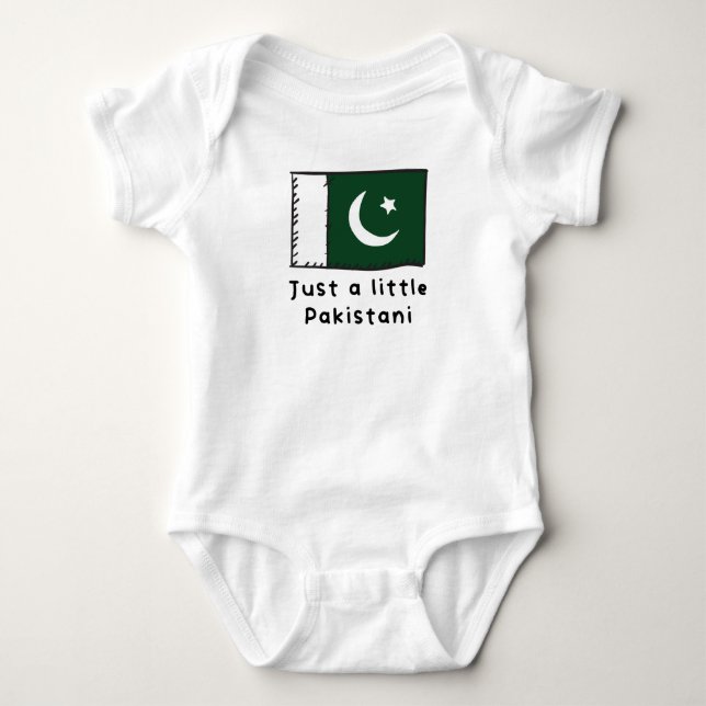 Body Juste Un Petit Pakistanais Drôle Drôle Mal Pakista (Devant)