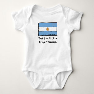 Body Juste Un Peu Argentin Drôle Mignonne Argentine Fl