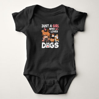 Body Juste Une Fille Qui Aime Les Chiens Amoureux des c