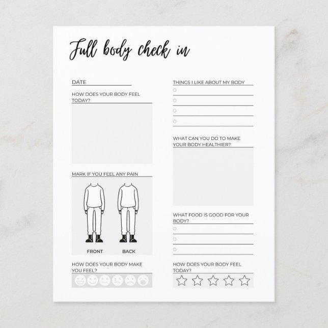 Body-Karo auf Journalseite (Vorderseite)