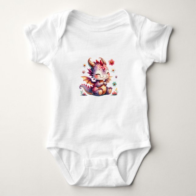 Body Kawaii Baby Dragon Fantasy Art (Devant)