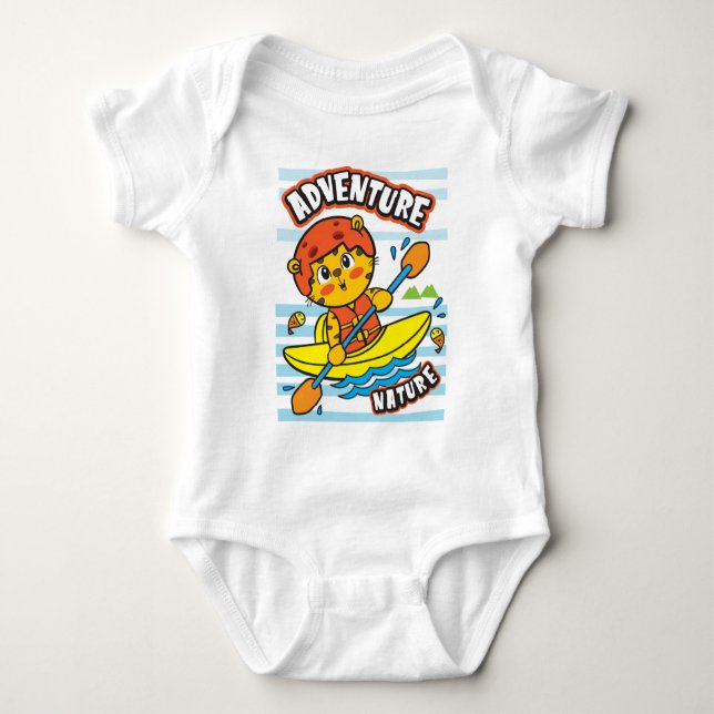 Body Kayak de tigre (Devant)