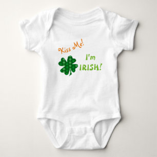 Body Kiss Me Irish Polkadot Shamrock