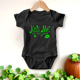 Body Kiss Me Not Irish Citation Drôle St Patrick's Day