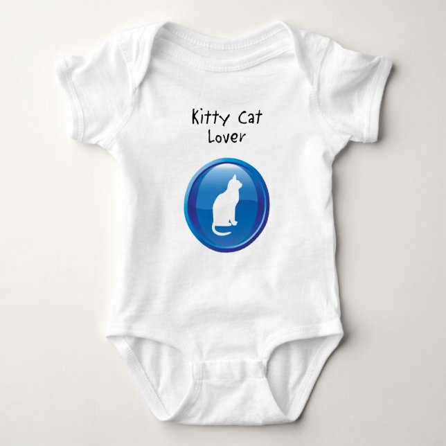 Body Kitty Chat Lover - Garçon (Devant)