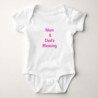 Body "La bénédiction de maman et papa" Baby Romper