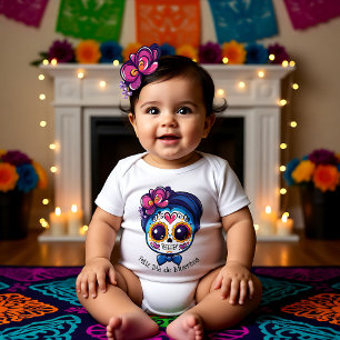 Body 🌹 La Catrina Dia de Muertos en bleu 🌹
