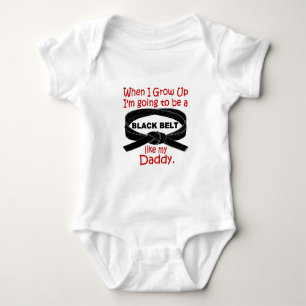 Body La ceinture noire de KARATÉ aiment mon papa 1