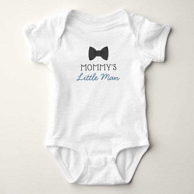Body La chemise de bébé indique le petit homme Bowtie (Devant)