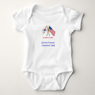 Body La chemise de l'enfant personnalisé des USA Coré