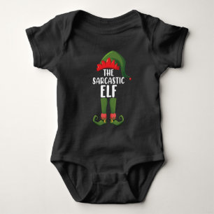 Body La famille d'elfes sarcastiques assortie pour Noël