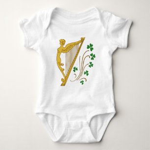 Body La Fête de la Saint-Patrick Harpe d'Or et Trèfles