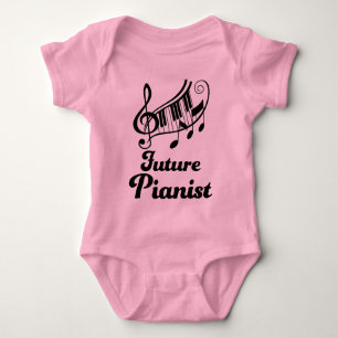 Body La future musique de pianiste note le bébé