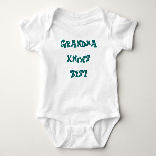 Body La grand-maman sait le meilleur (Devant)