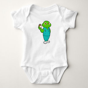 Body La grenouille en tant qu'infirmière en médecine et