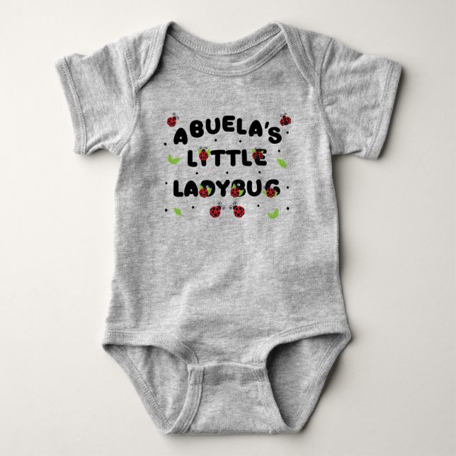 Body La petite coccinelle d'Abuela - mignonne (Devant)