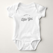 La petite fille de papa tenue bébé, tenue biologiq