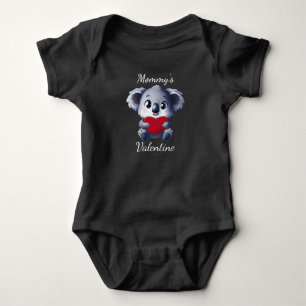 Body La Saint Valentin de maman Koala Bodysuit bébé