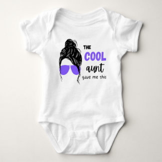 Body La Tante cool M'A Donné Ce Bébé Bodysuit