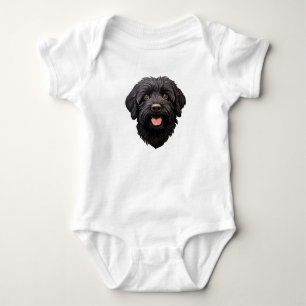 Body Labradoodle Chien noir