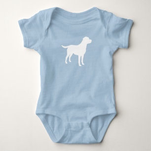 Body Labrador Dog Baby shower Girl Lab Pink