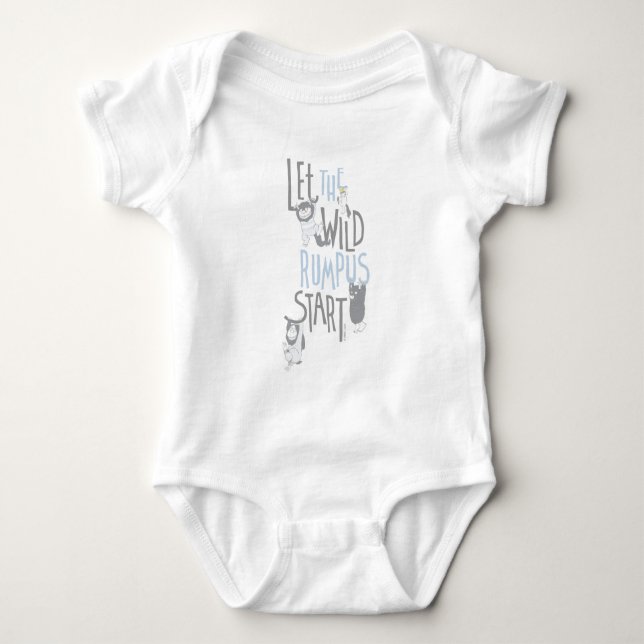 Body Laisser le Rumpus sauvage commencer - Bleu (Devant)