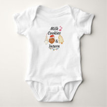 Lait et biscuits Stagiaire Baby Christmas T-shirt