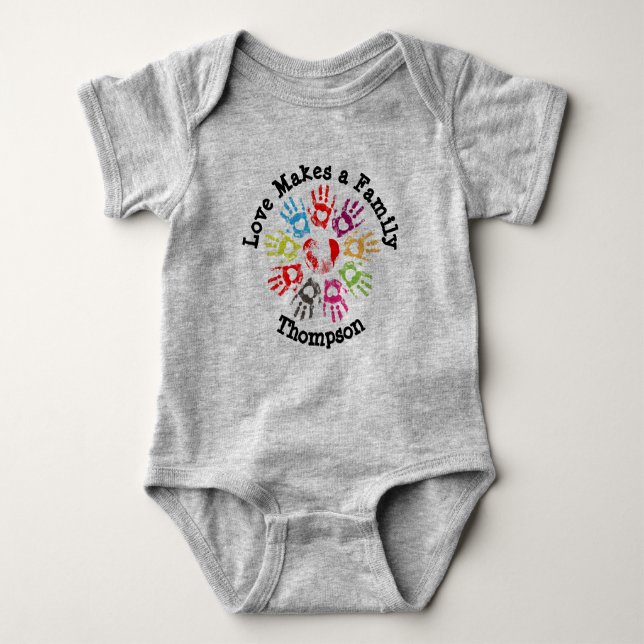 Body L'amour fait une famille - adoption Parenting (Devant)