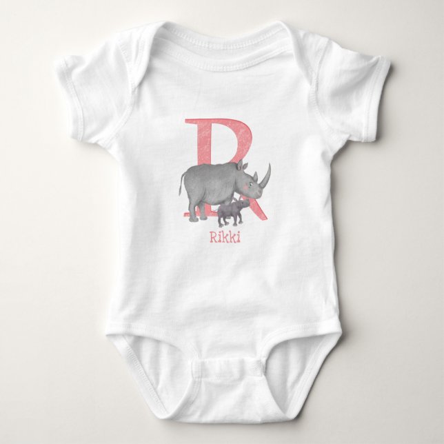 Body L'animal ABC R est pour le boitier pour bébé rhino (Devant)