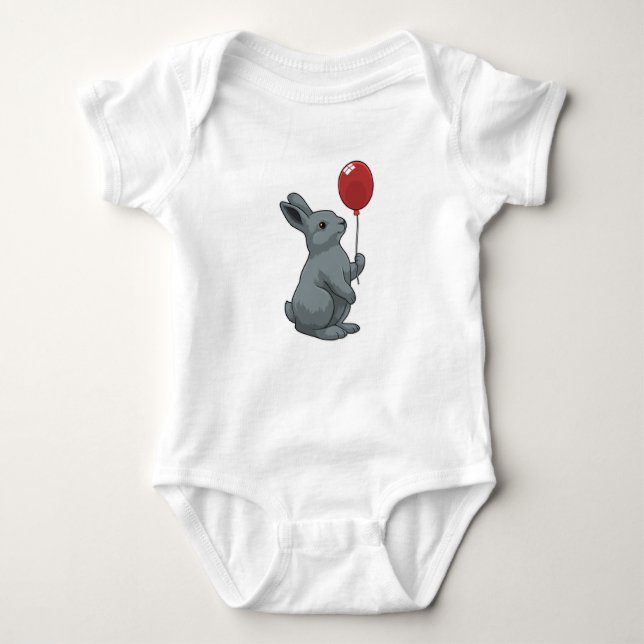 Body Lapin avec ballon (Devant)