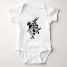 Lapin blanc d'Alice au pays des merveilles