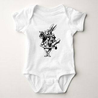 Body Lapin blanc d'Alice au pays des merveilles