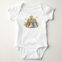 Lapin classique en veste bleue