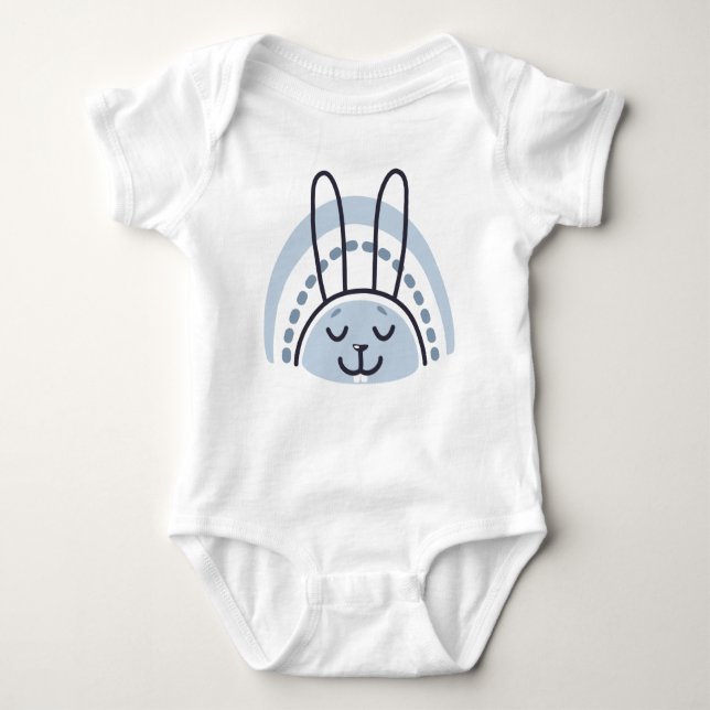 Body Lapin Lapin Baby Bodysuit Sleeper (Devant)