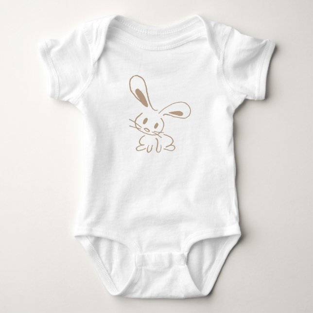 Body Lapin mignon (Devant)