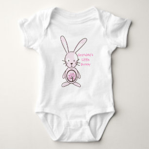 Body Lapin Rose Planète Organique Vêtements pour enfant
