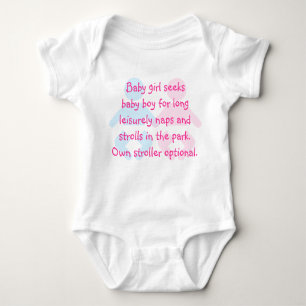 Body Le bébé cherche le T-shirt drôle de bébé