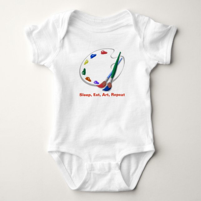 Body Le Bébé de l'Enseignant de l'Art, Mangez le sommei (Devant)